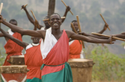 Burundi tamburs royales